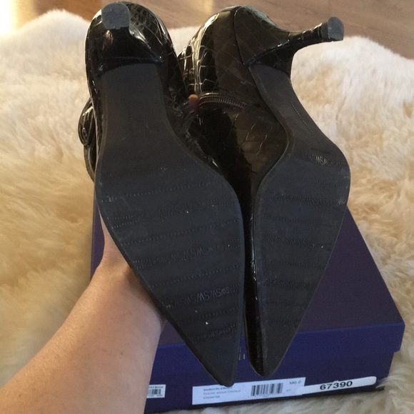 Stuart Weitzman Nubuckle Booties, 6 - Picture 4 of 6